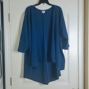 LULAROE COVER-UP OR CARDIGAN (LARGE)